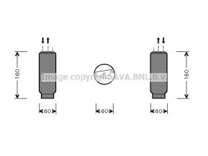 AVA QUALITY COOLING TOD024 džiovintuvas, oro kondicionierius 
 Oro kondicionavimas -> Džiovintuvas
8847120050, 8847130370, 8847134010