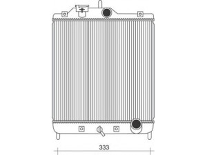 MAGNETI MARELLI 350213930000 radiatorius, variklio aušinimas 
 Aušinimo sistema -> Radiatorius/alyvos aušintuvas -> Radiatorius/dalys
19010-P30-G01, 19010P30G01