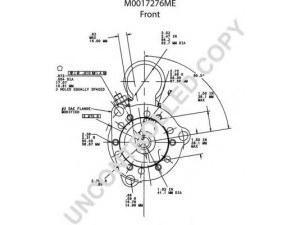 PRESTOLITE ELECTRIC M0017276ME starteris
157579, 185617, 3604323, 7052, 9021