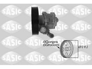SASIC 7070035 hidraulinis siurblys, vairo sistema 
 Vairavimas -> Vairo pavara/siurblys
40078E, 40078E