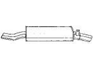 AKS DASIS SG15634 galinis duslintuvas