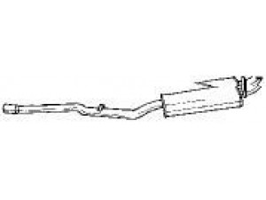 AKS DASIS SG18419 vidurinis duslintuvas