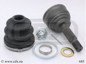 CDX 685 jungčių komplektas, kardaninis velenas 
 Ratų pavara -> Sujungimai/komplektas