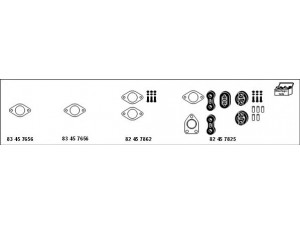 HJS MT-Mit55 išmetimo sistema 
 Išmetimo sistema -> Išmetimo sistema, visa