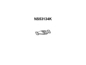 VENEPORTE NS53134K katalizatoriaus keitiklis 
 Išmetimo sistema -> Katalizatoriaus keitiklis
2080074C25, 208020F302, 208020F307