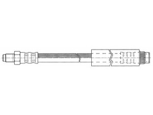 CEF 511631 stabdžių žarnelė 
 Stabdžių sistema -> Stabdžių žarnelės
60562631