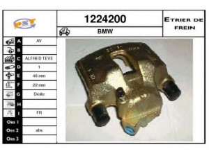 SNRA 1224200 stabdžių apkaba 
 Dviratė transporto priemonės -> Stabdžių sistema -> Stabdžių apkaba / priedai
34111156656, 34111156702, 34111157740