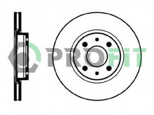 PROFIT 5010-0521 stabdžių diskas 
 Dviratė transporto priemonės -> Stabdžių sistema -> Stabdžių diskai / priedai
0060806137, 0060811266, 46416712
