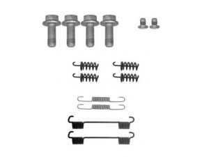 MINTEX MBA878 priedų komplektas, stovėjimo stabdžių trinkelės 
 Stabdžių sistema -> Rankinis stabdys