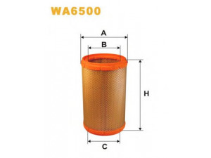 WIX FILTERS WA6500 oro filtras 
 Techninės priežiūros dalys -> Techninės priežiūros intervalai
60603977, 60811342, 608113421, 7786225