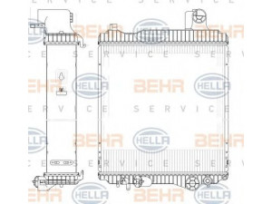 HELLA 8MK 376 780-711 radiatorius, variklio aušinimas
RE 19 9227