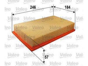 VALEO 585369 oro filtras 
 Filtrai -> Oro filtras
834260, 834295, 25062270