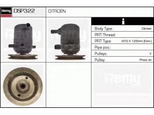 DELCO REMY DSP322 hidraulinis siurblys, vairo sistema 
 Vairavimas -> Vairo pavara/siurblys
95589236