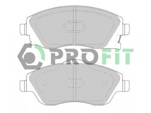 PROFIT 5000-1424 stabdžių trinkelių rinkinys, diskinis stabdys 
 Techninės priežiūros dalys -> Papildomas remontas
1605964, 9200108