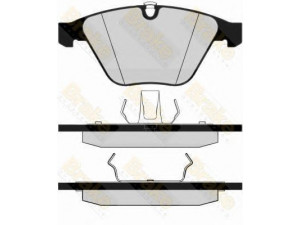 Brake ENGINEERING PA1505 stabdžių trinkelių rinkinys, diskinis stabdys 
 Techninės priežiūros dalys -> Papildomas remontas
34112283764, 34112283865, 34116753668