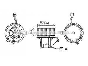 AVA QUALITY COOLING MS8640 elektrovariklis, vidinis pūtiklis 
 Šildymas / vėdinimas -> Orpūtė/dalys
2048200008, 2048200208