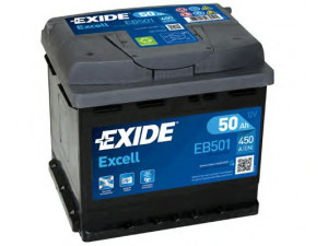 EXIDE _EB501 starterio akumuliatorius; starterio akumuliatorius 
 Elektros įranga -> Akumuliatorius
51018460, 5600X4