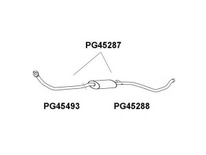 VENEPORTE PG45493 išleidimo kolektorius
170561, 170582