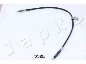 JAPKO 131352L trosas, stovėjimo stabdys 
 Stabdžių sistema -> Valdymo svirtys/trosai
NC1044420
