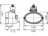 HELLA 1GA 996 561-007 darbinė šviesa
2216594