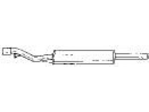 AKS DASIS SG20414 vidurinis duslintuvas