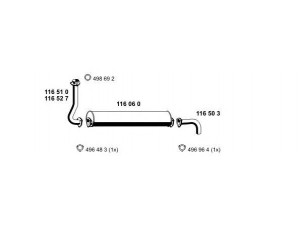 ERNST 070271 išmetimo sistema 
 Išmetimo sistema -> Išmetimo sistema, visa