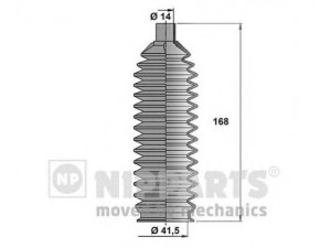 NIPPARTS N2845005 gofruotoji membrana, vairavimas 
 Vairavimas -> Gofruotoji membrana/sandarinimai
MR455093
