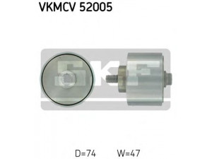 SKF VKMCV 52005 kreipiantysis skriemulys, V formos rumbuotas diržas
500318393, 504006261, 99469677