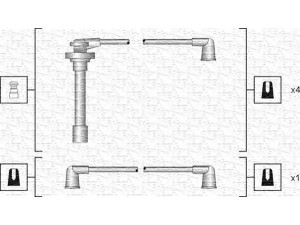 MAGNETI MARELLI 941318111173 uždegimo laido komplektas 
 Kibirkšties / kaitinamasis uždegimas -> Uždegimo laidai/jungtys