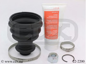 CDX 22-2200 gofruotoji membrana, kardaninis velenas 
 Ratų pavara -> Gofruotoji membrana