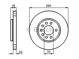 BOSCH 0 986 478 717 stabdžių diskas 
 Dviratė transporto priemonės -> Stabdžių sistema -> Stabdžių diskai / priedai
4241428, 90442513, 42 41 428, 90442513