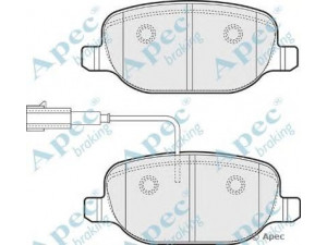 APEC braking PAD1791 stabdžių trinkelių rinkinys, diskinis stabdys 
 Techninės priežiūros dalys -> Papildomas remontas
77365542