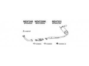 VENEPORTE 470079 išmetimo sistema 
 Išmetimo sistema -> Išmetimo sistema, visa
