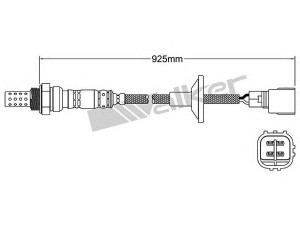 WALKER PRODUCTS 250-24840 lambda jutiklis 
 Variklis -> Variklio elektra
89465 30450, 89465 53190