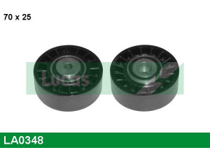 LUCAS ENGINE DRIVE LA0348 kreipiantysis skriemulys, V formos rumbuotas diržas 
 Diržinė pavara -> V formos rumbuotas diržas/komplektas -> Laisvasis/kreipiamasis skriemulys
1112020119, A1112020119