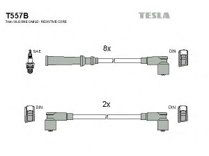 TESLA T557B uždegimo laido komplektas 
 Kibirkšties / kaitinamasis uždegimas -> Uždegimo laidai/jungtys
22450-44R26