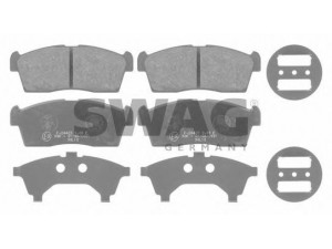 SWAG 84 91 6740 stabdžių trinkelių rinkinys, diskinis stabdys 
 Techninės priežiūros dalys -> Papildomas remontas
55810-76G10, 55810-76G10-000, 55810M79F10