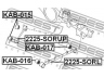 FEBEST KAB-017 valdymo svirties/išilginių svirčių įvorė
55290-3E001, 55290-3E002