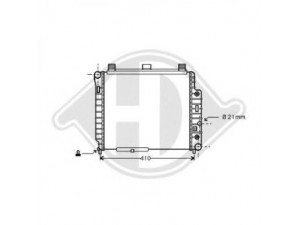 DIEDERICHS 8121193 radiatorius, variklio aušinimas 
 Aušinimo sistema -> Radiatorius/alyvos aušintuvas -> Radiatorius/dalys
1705000402, A1705000402