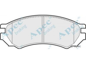 APEC braking PAD694 stabdžių trinkelių rinkinys, diskinis stabdys 
 Techninės priežiūros dalys -> Papildomas remontas
41060-F1326, 4106045E86, 4106051E85