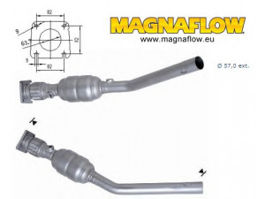 MAGNAFLOW 61602 katalizatoriaus keitiklis 
 Išmetimo sistema -> Katalizatoriaus keitiklis
5273714AA