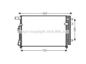 AVA QUALITY COOLING KAA5138 kondensatorius, oro kondicionierius