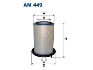 FILTRON AM449 oro filtras
5011333, A830X9601AUA, A77101, A77105