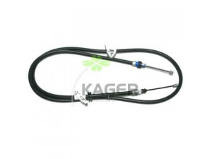 KAGER 19-1968 trosas, stovėjimo stabdys 
 Stabdžių sistema -> Valdymo svirtys/trosai
1510211, 6G912A635EG