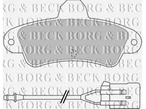 BORG & BECK BBP1437 stabdžių trinkelių rinkinys, diskinis stabdys 
 Techninės priežiūros dalys -> Papildomas remontas
1088938, 1089400, 1129986, 1204852
