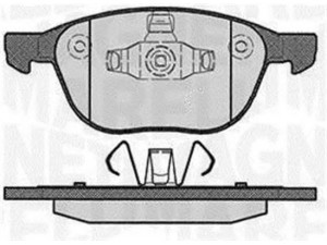 MAGNETI MARELLI 363916060604 stabdžių trinkelių rinkinys, diskinis stabdys
