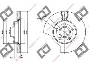 DJ PARTS BD1337 stabdžių diskas 
 Stabdžių sistema -> Diskinis stabdys -> Stabdžių diskas
1253730, 1320352, 274509, 3M512C375A1D