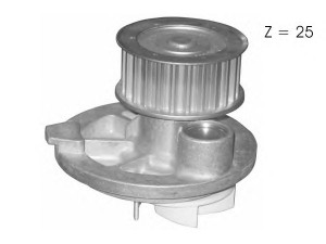 PROTECHNIC PRW0513 vandens siurblys 
 Aušinimo sistema -> Vandens siurblys/tarpiklis -> Vandens siurblys
1334139, 1334646, 96499089, 1334646