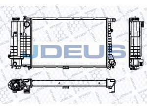 JDEUS RA0050600 radiatorius, variklio aušinimas 
 Aušinimo sistema -> Radiatorius/alyvos aušintuvas -> Radiatorius/dalys
17111712986, 17111712992, 17111719308