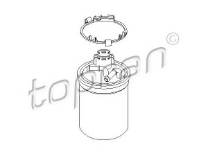 TOPRAN 111 168 kuro filtras 
 Techninės priežiūros dalys -> Papildomas remontas
6Q0 127 400H, 6Q0 127 400H, 6Q0 127 400H